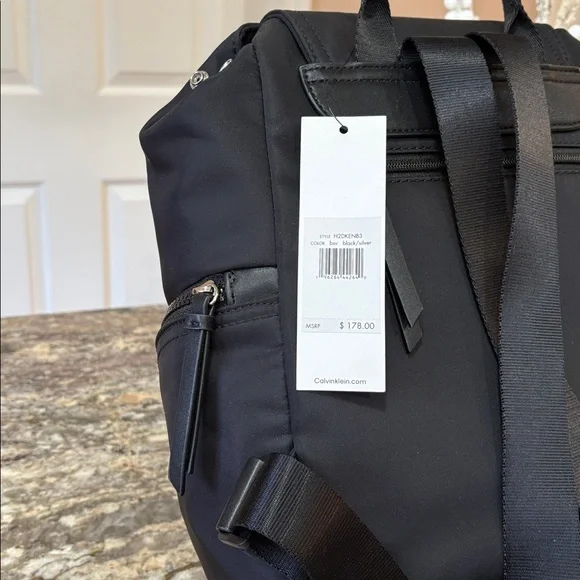NWT Calvin Klein Stylish Nylon Backpack display picture 1